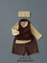 ［Aosta］Dot Tongtong Pants