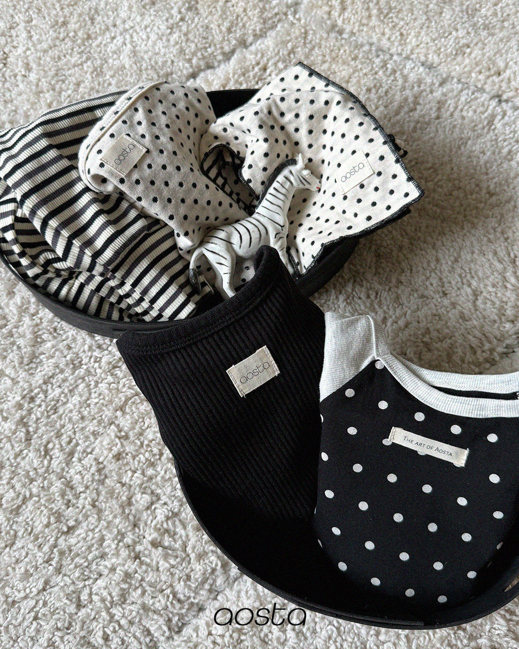 ［Aosta］Dot Raglan Tee