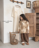 ［anggo］Financier check jacket