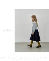 ［ROSETTE］Shirring flower blouse