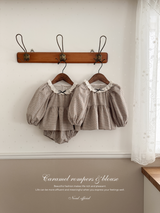 Caramel blouse
