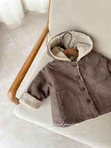 *Noeul.made* Brownie hood jumper