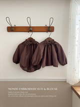 Monde embroidery blouse
