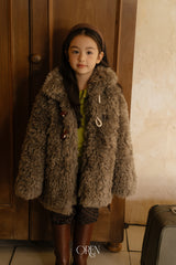 [OREN] Berni toggle fur jacket