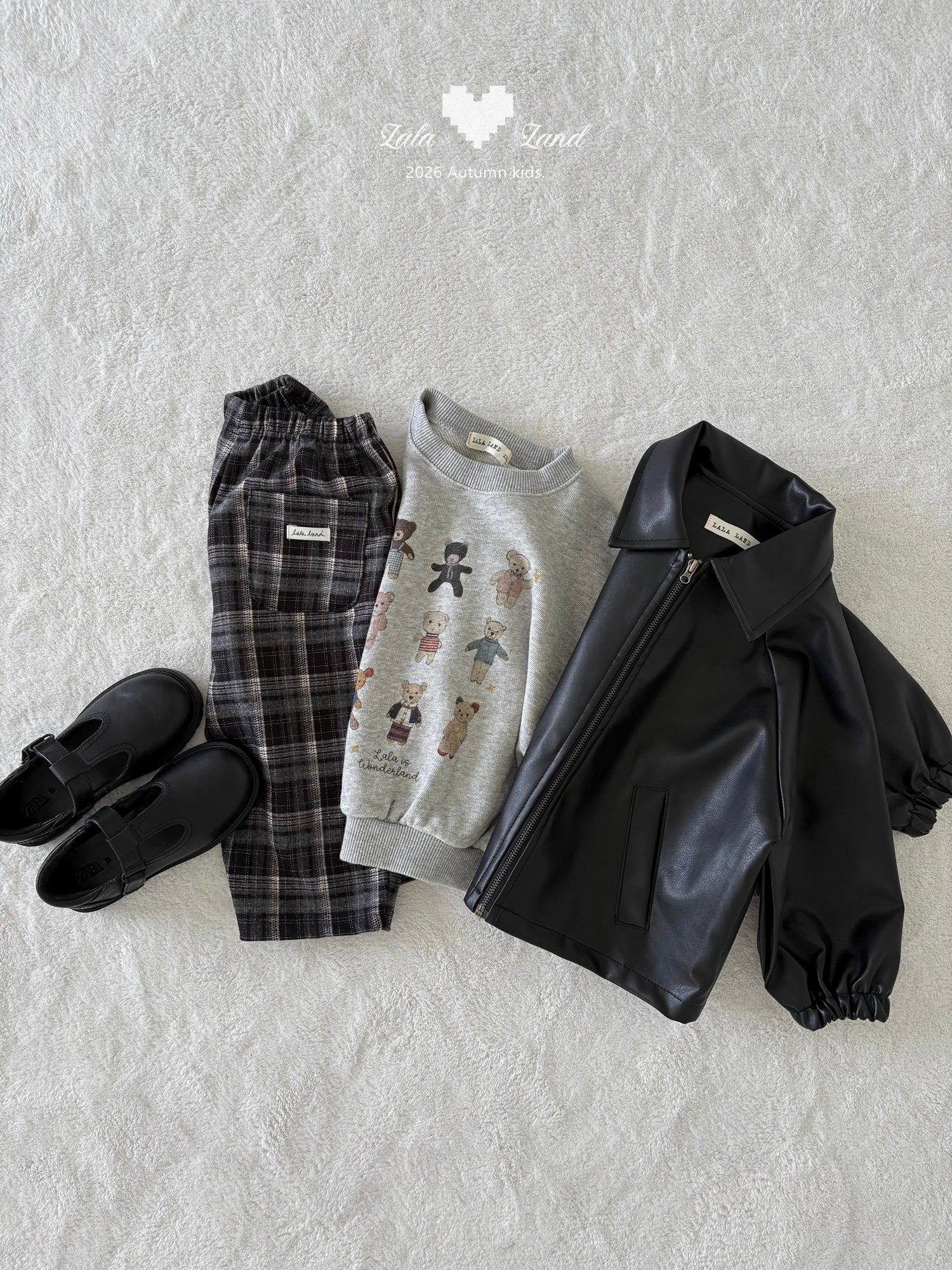 ［Lala land］Fancy check pants