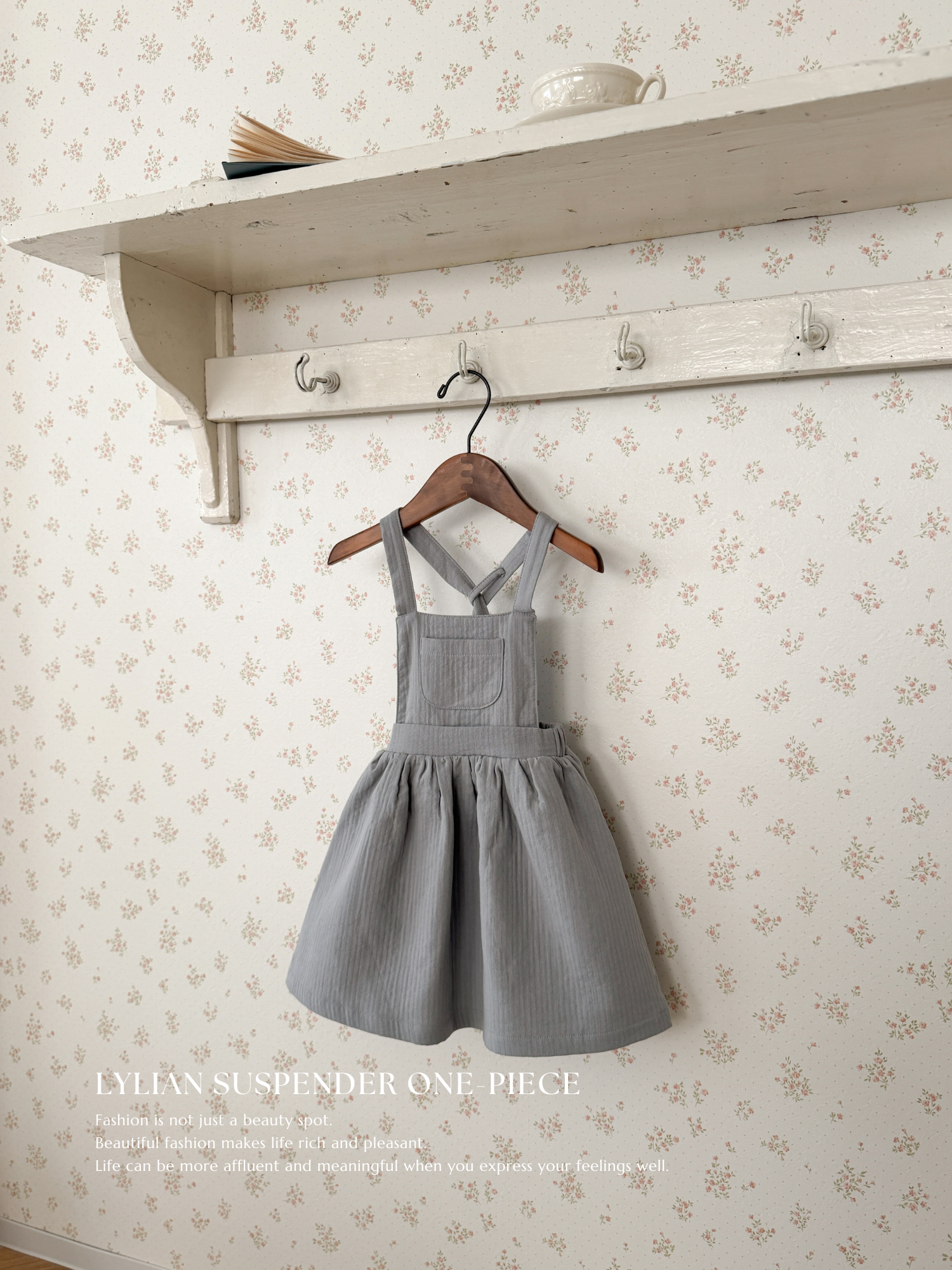 Lylian suspender one-piece