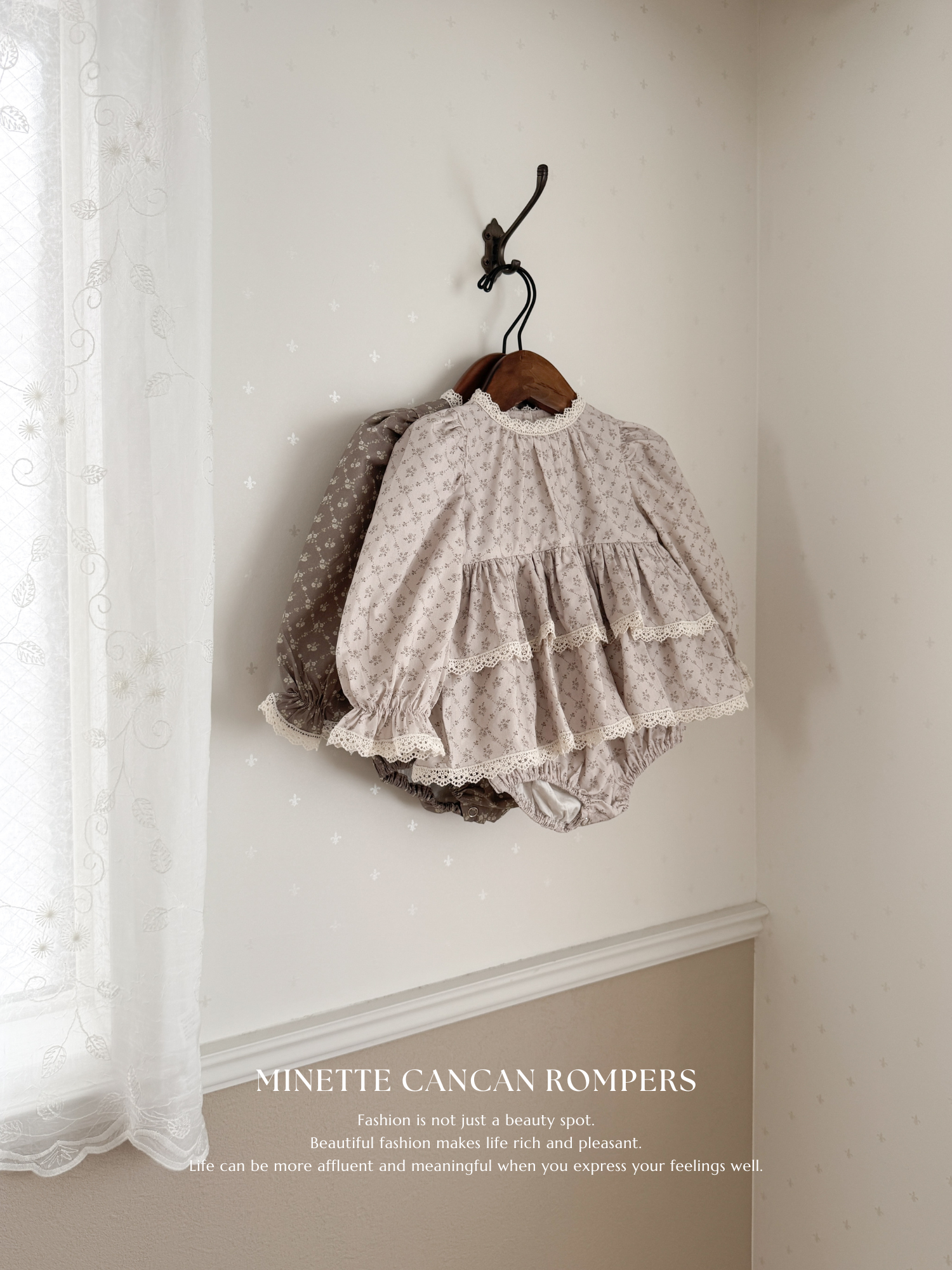Minette cancan rompers