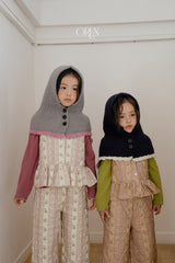 [OREN] Coloralion cape balaclava(kids&adult)