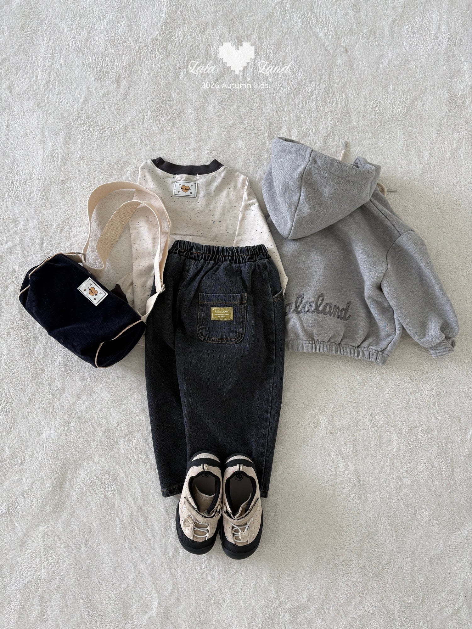 ［Lala land］Mix star tee