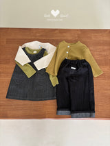 ［Lala land］Heart pocket pants