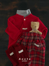 ［Aosta］Check pants