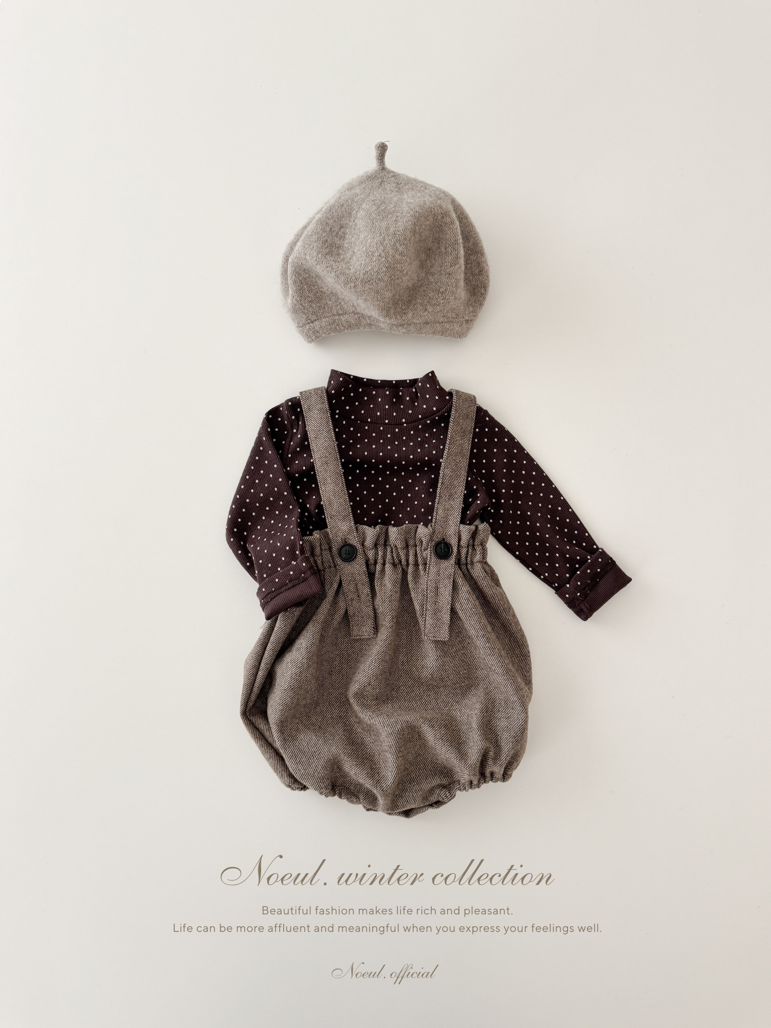 Dot bebe halfneck tops