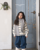 ［anggo］Pretzel stripe tops