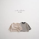 ［anggo］Rusk stripe tops