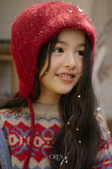 [OREN] Flip knit brim beanie
