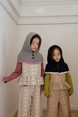[OREN] Coloralion cape balaclava(kids&adult)