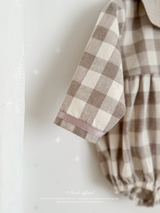 Bonbon check rompers