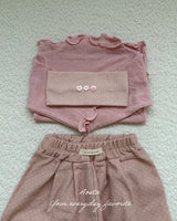 ［Aosta］Milk Dot Pants
