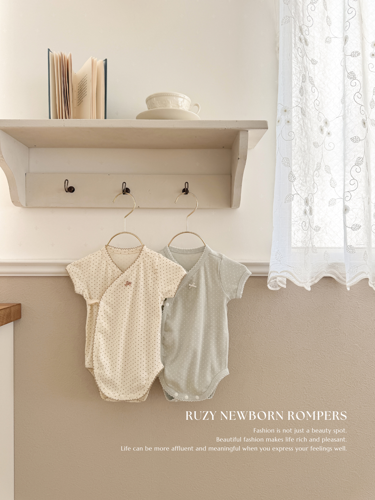 Ruzy newborn rompers