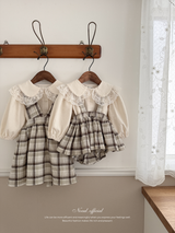 Miserable check bloomer skirt