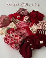 ［Aosta］Knit Cookie Vest