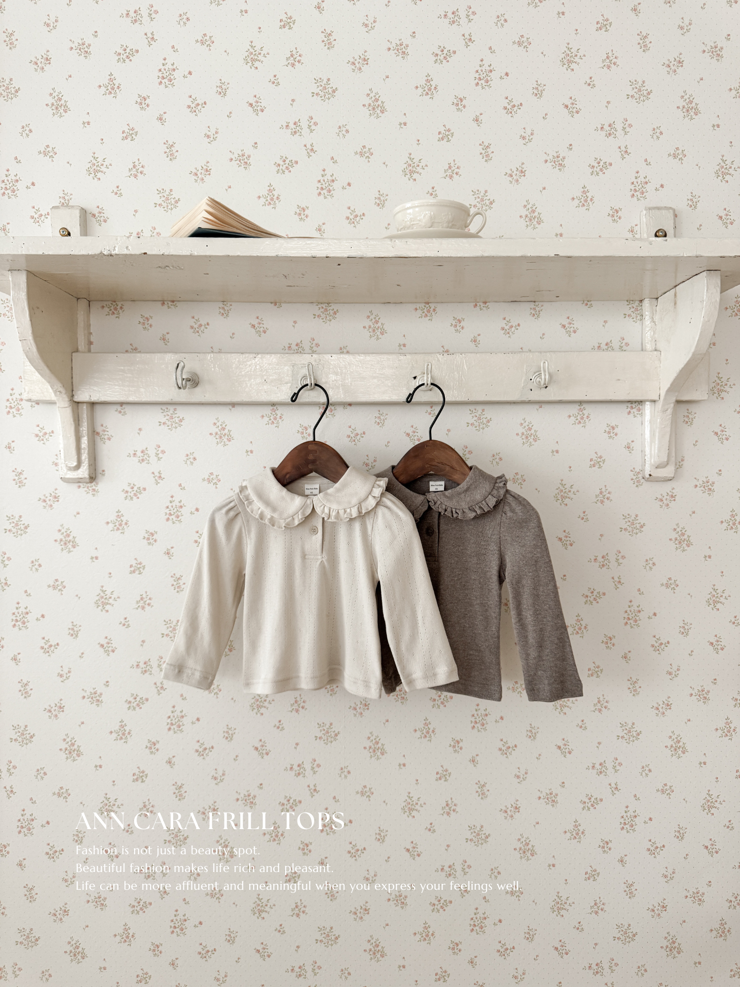 Ann cara frill tops