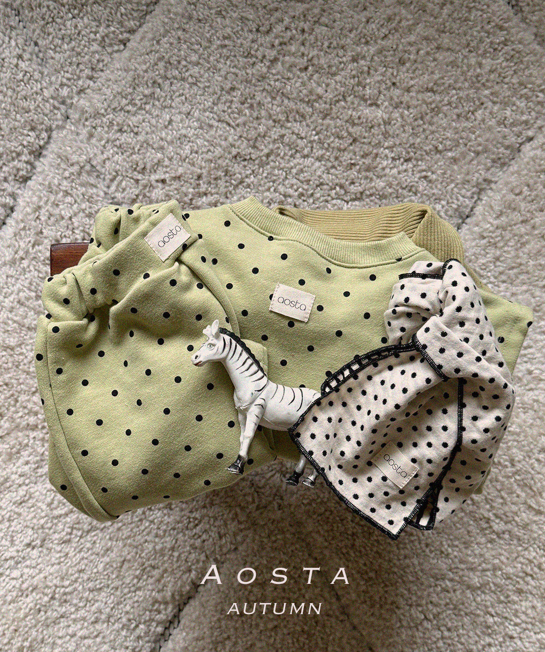 ［Aosta］Choco Chip Muffler