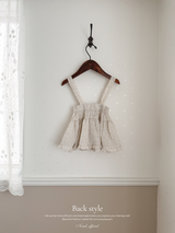 Charming suspender skirt