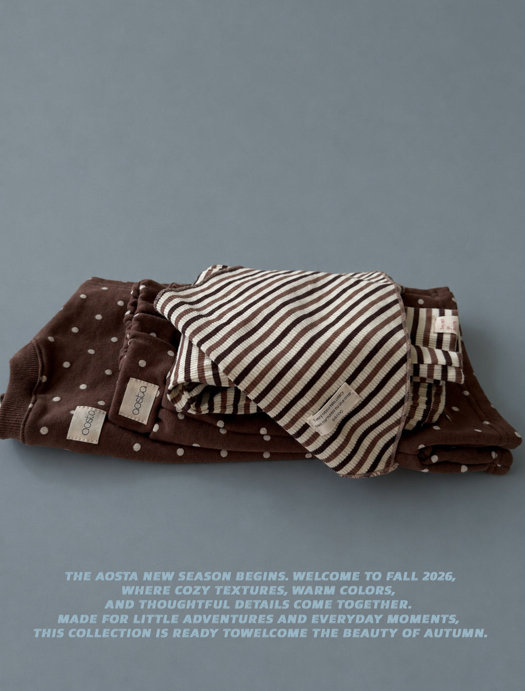［Aosta］Crayon Stripe Scarf