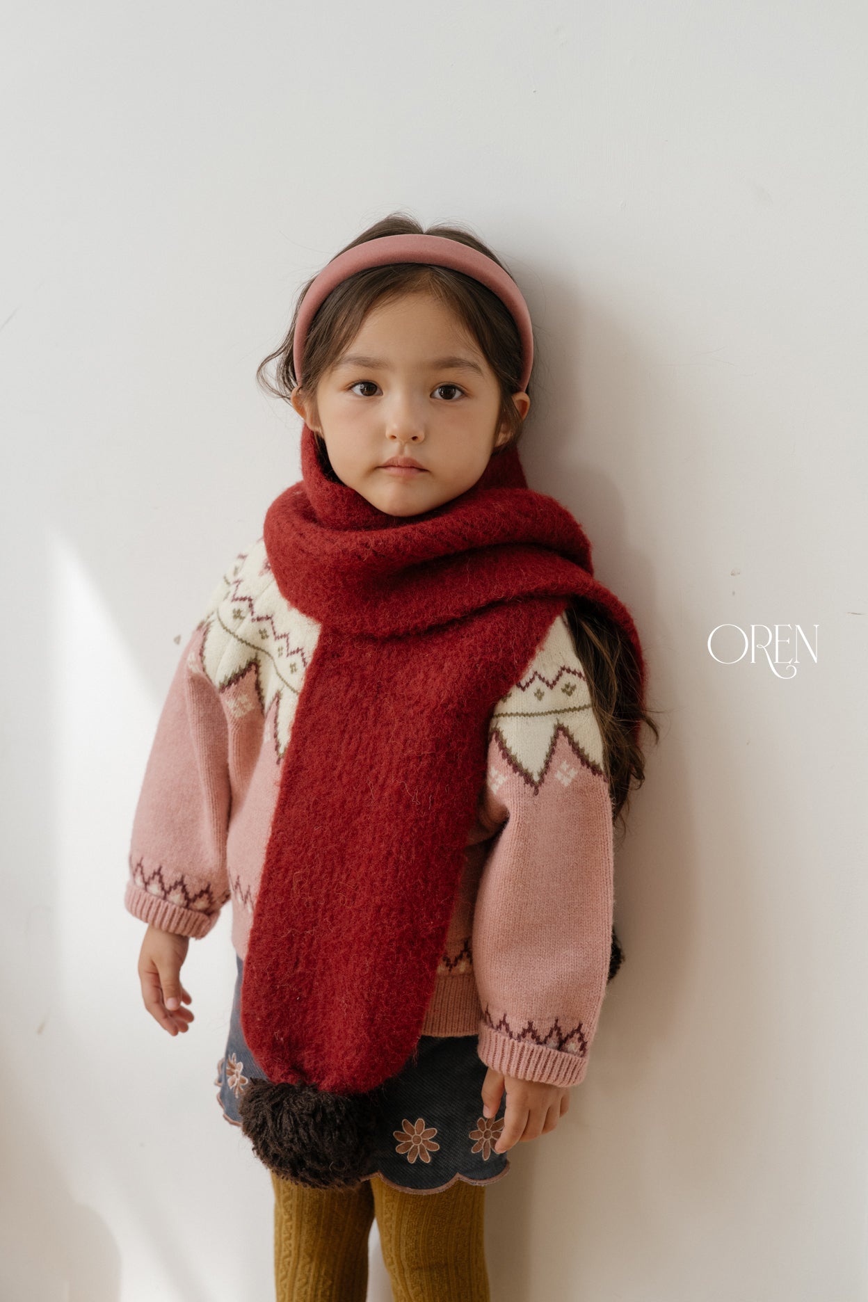 [OREN] Oslo reversible knit cardigan