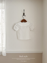 Roan lace collar blouse