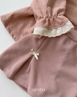 ［Aosta］Milk Dot Blouse
