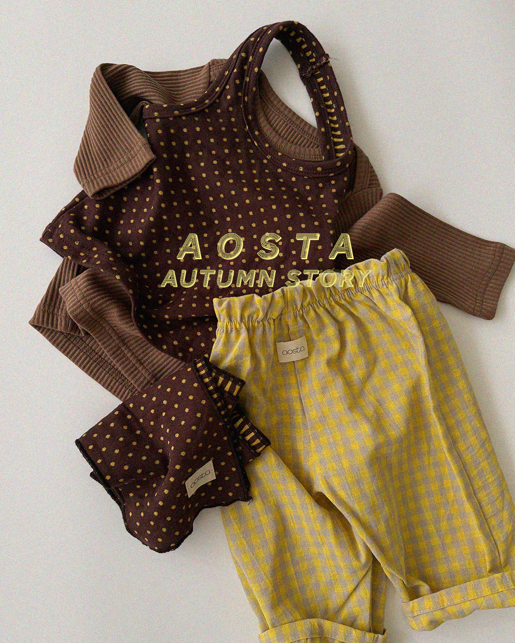 ［Aosta］Choco Chip Muffler