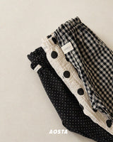 ［Aosta］Milk Dot Pants