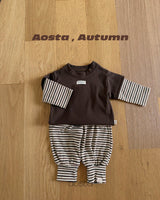 ［Aosta］Crayon Layered Tee