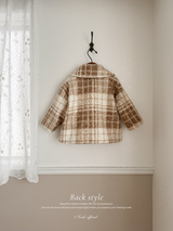 Financier check jacket