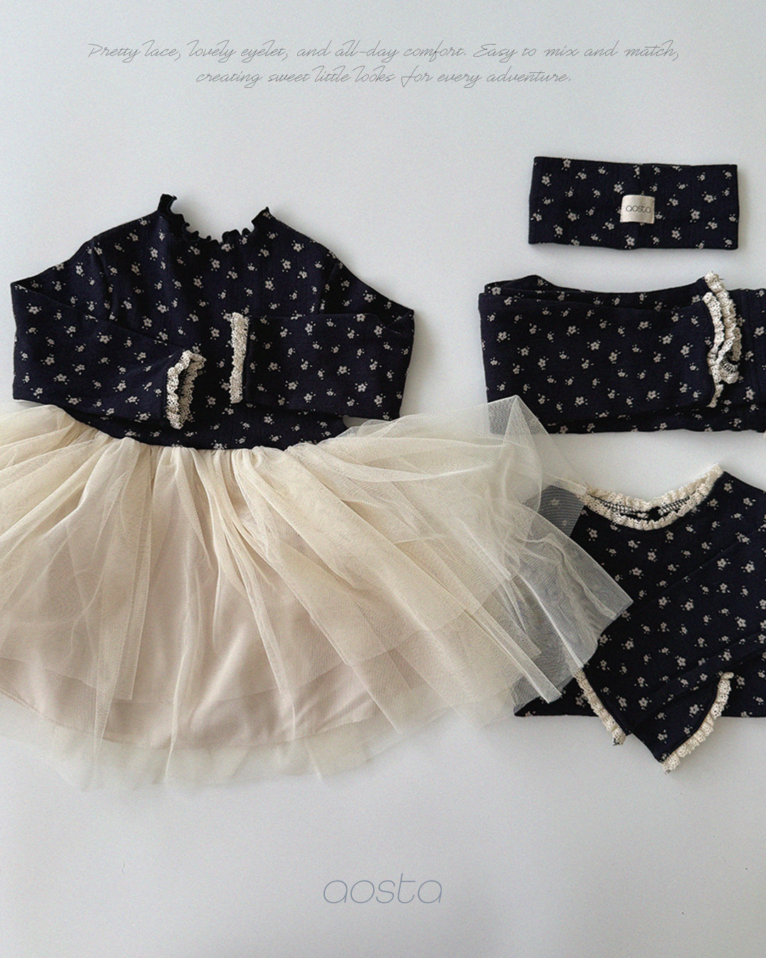 ［Aosta］Camellia Leggings