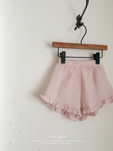 Romantic ribbon frill set