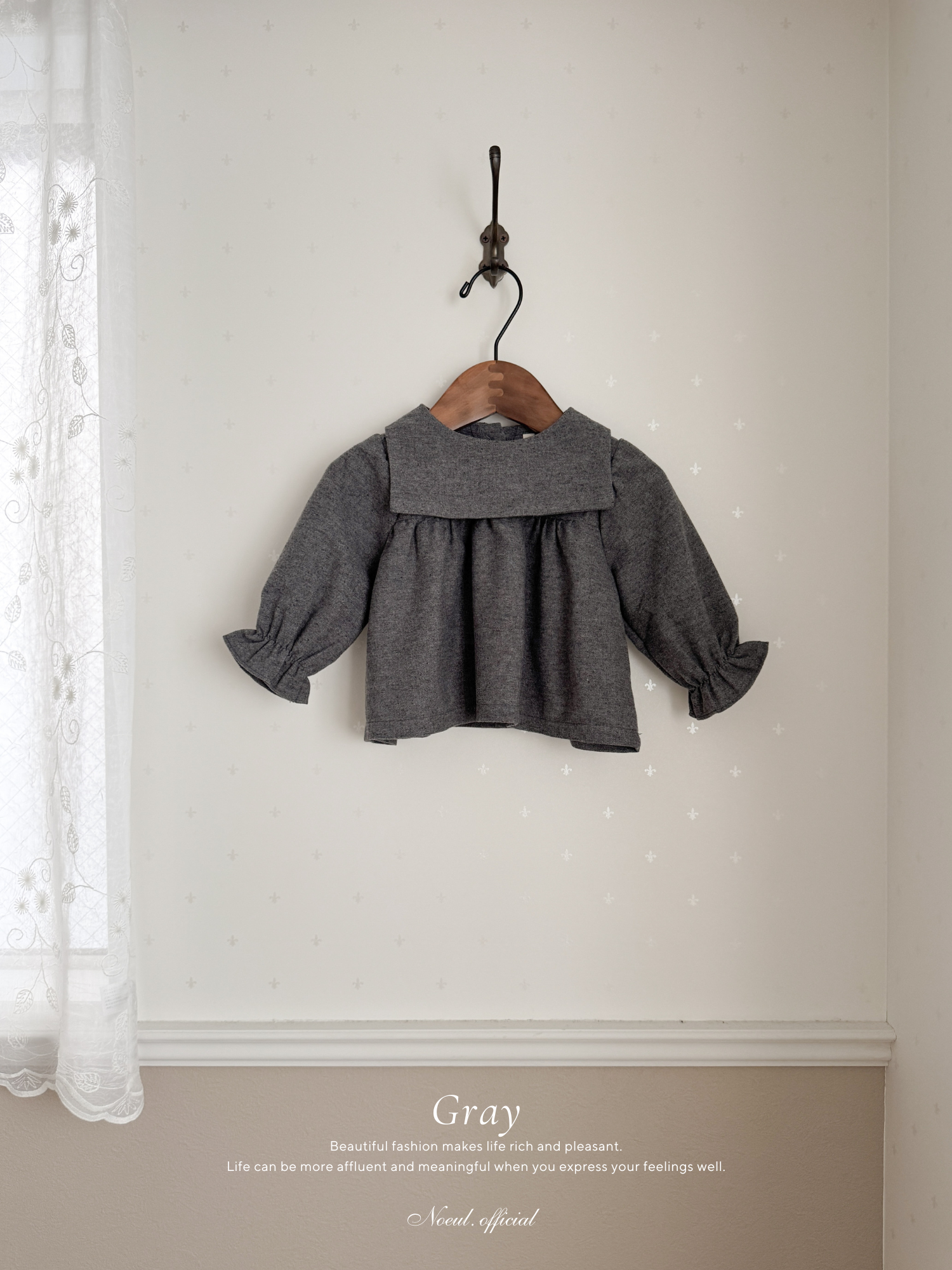 Morgan sailor collar blouse