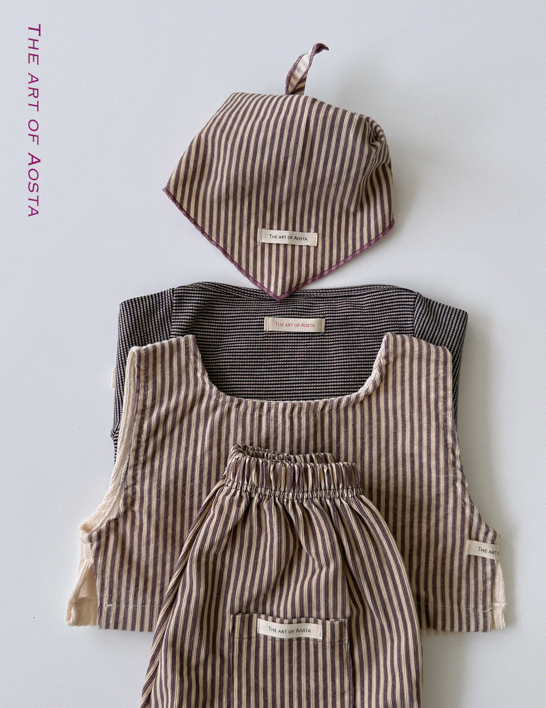 ［Aosta］Boat Neck Tee