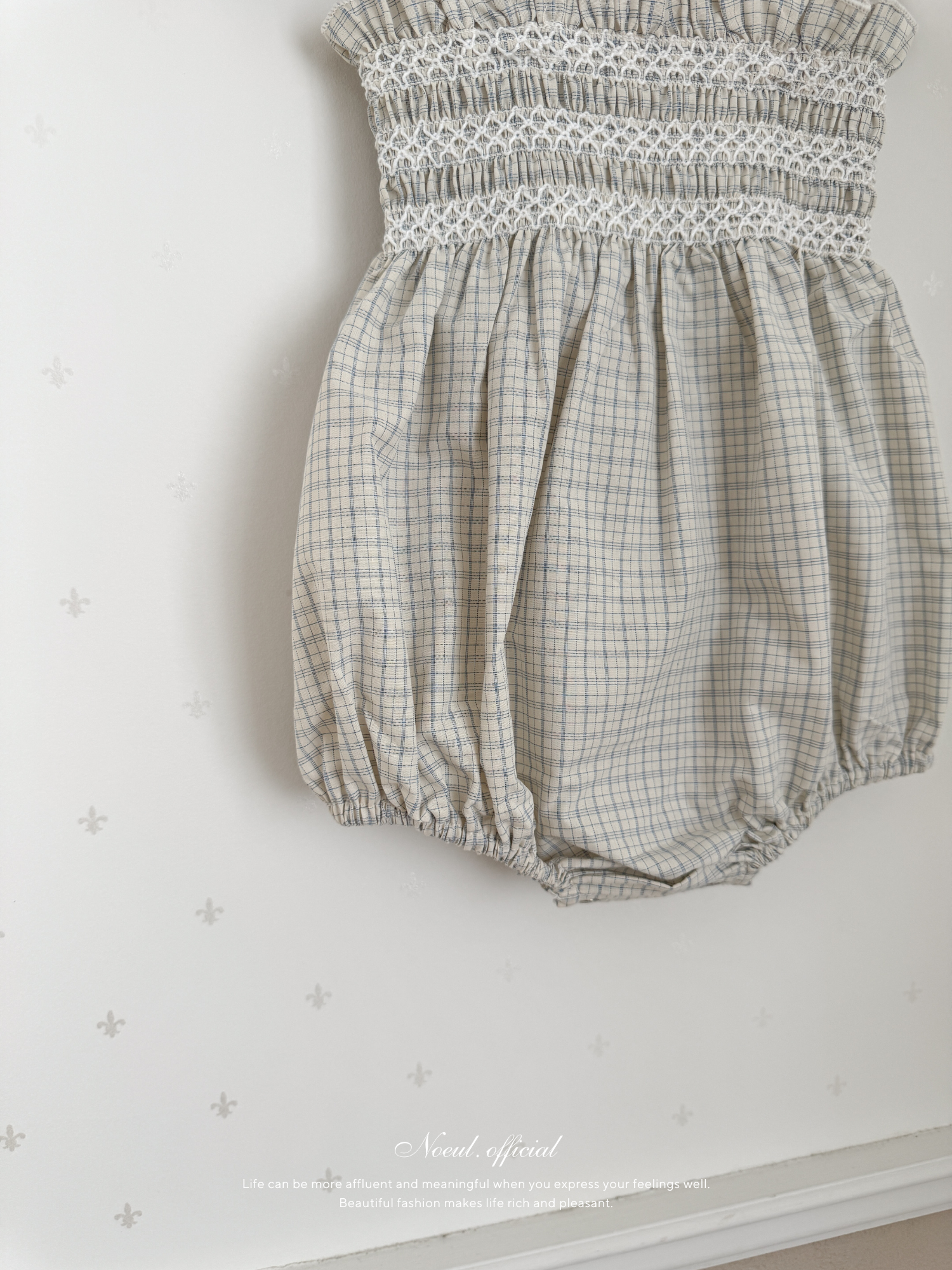 Lilly smock rompers