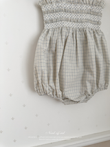 Lilly smock rompers