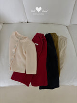 ［Lala land］Alpha rib cardigan