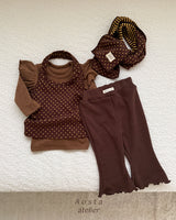 ［Aosta］Choco Chip Halter Neck