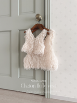 *Noeul.made* Chaton fluffy vest (baby & kids)