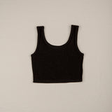 ［peekaboo］Ribbon crop sleeveless (mom)