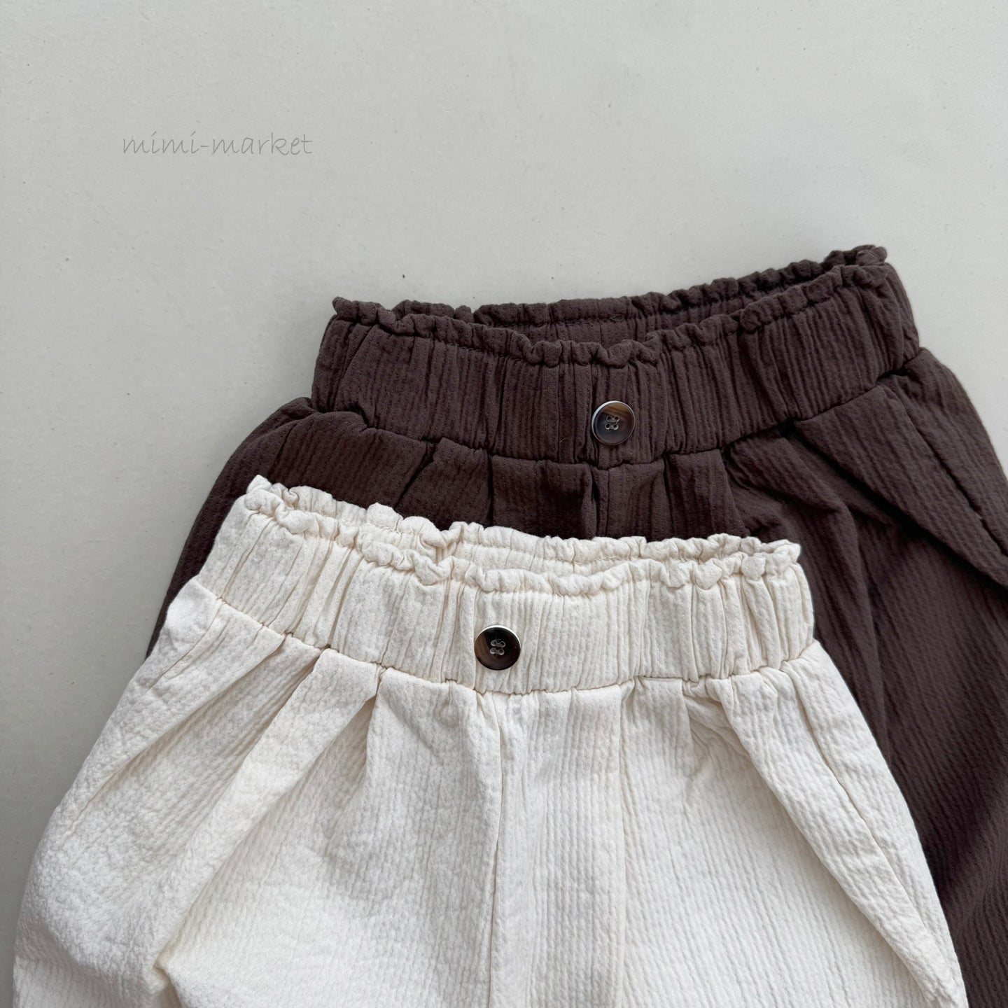 ［mimi market］Pintuck pants