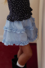 ［momo ann］Double frill culottes
