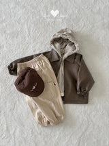 ［Lala land］Caross leather jacket