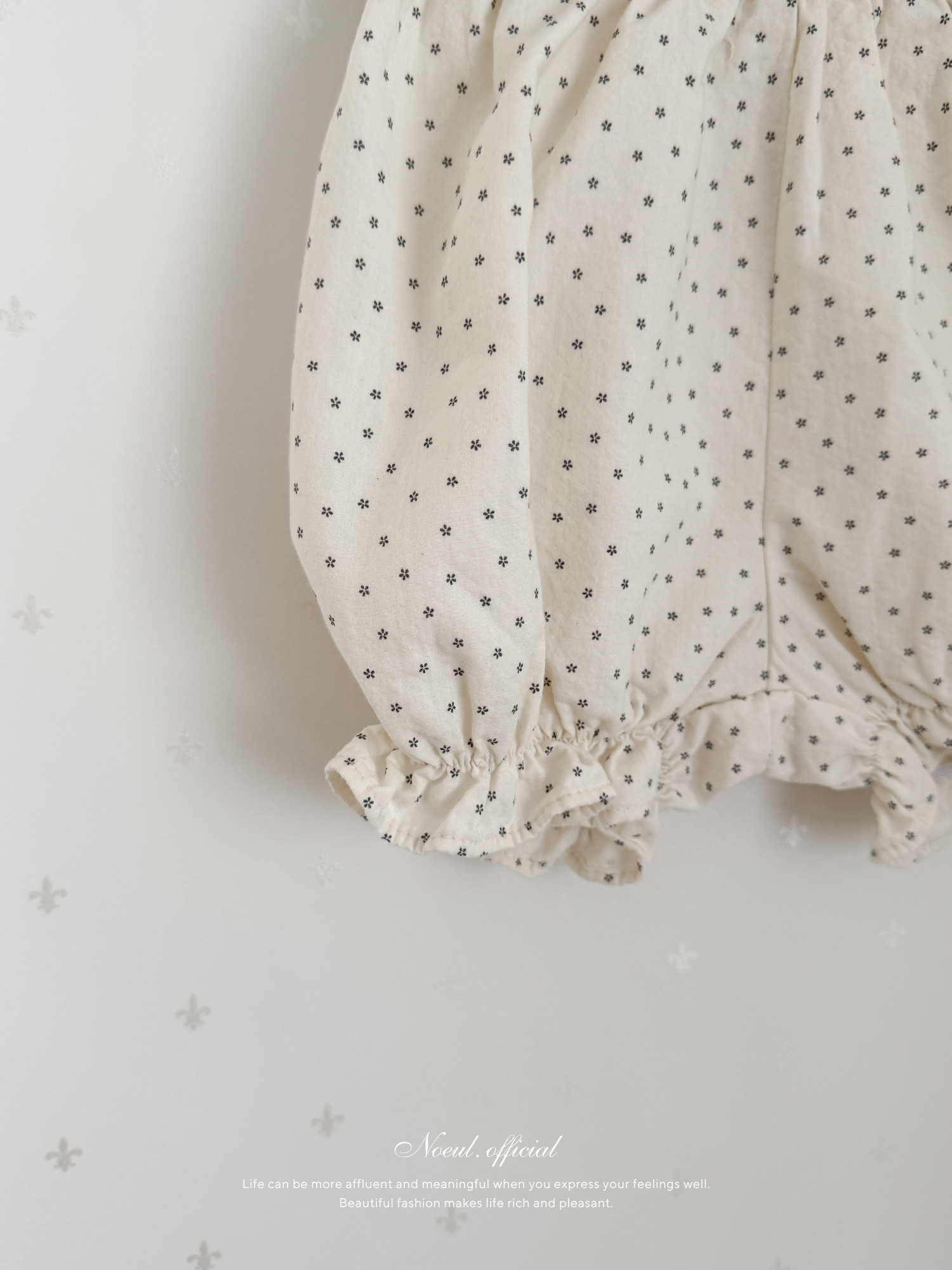 Frill garden bloomer pants